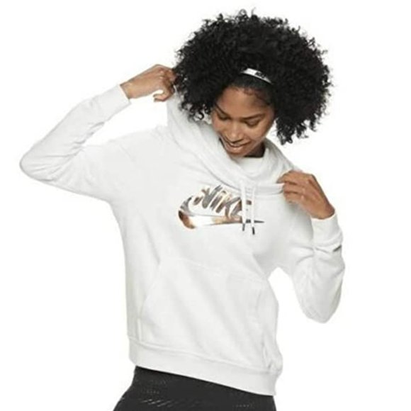 Nike Tops - Nike Women's White Hoodie